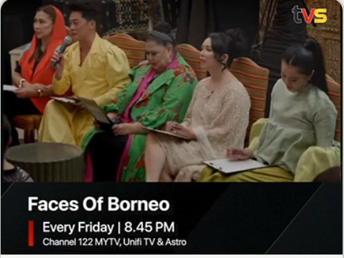 Faces of Borneo television series promotional still.
